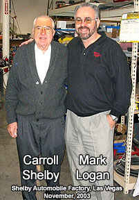 Picture Mark Logan and Carroll Shelby